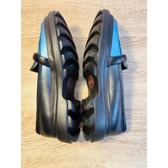 CAMPER Women's Size 37 Turtle Blue Formal Shoes Loafers Size 7 Career Occasion - Picture 5 of 12